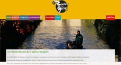 Desktop Screenshot of bouclesdelamarne.com